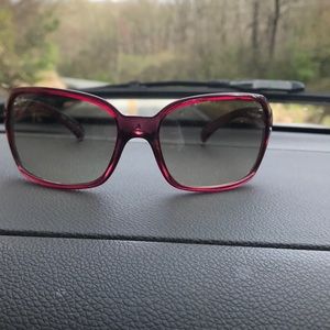 Purple Rayban Sunglasses